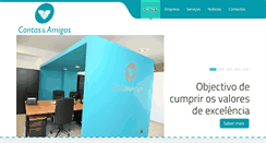 Desktop Screenshot of contas-amigos.com